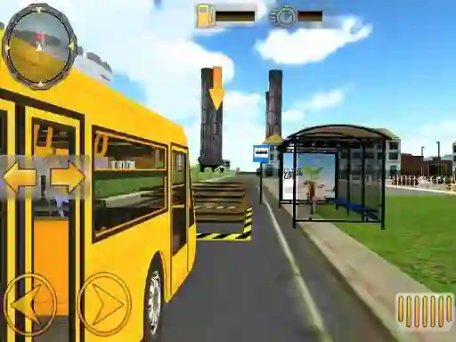 Gêm School Bus Driving Simulator ar-lein