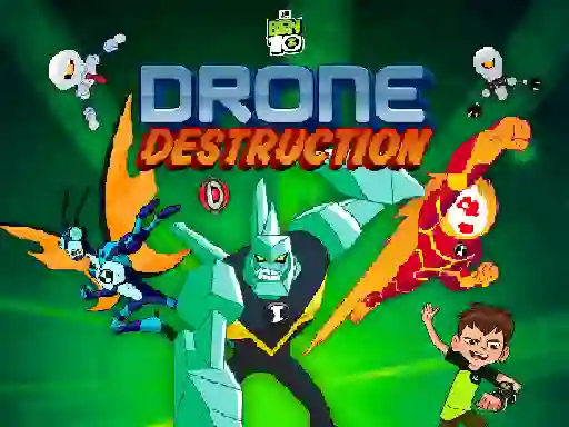 Gêm Drone Destruction ar-lein