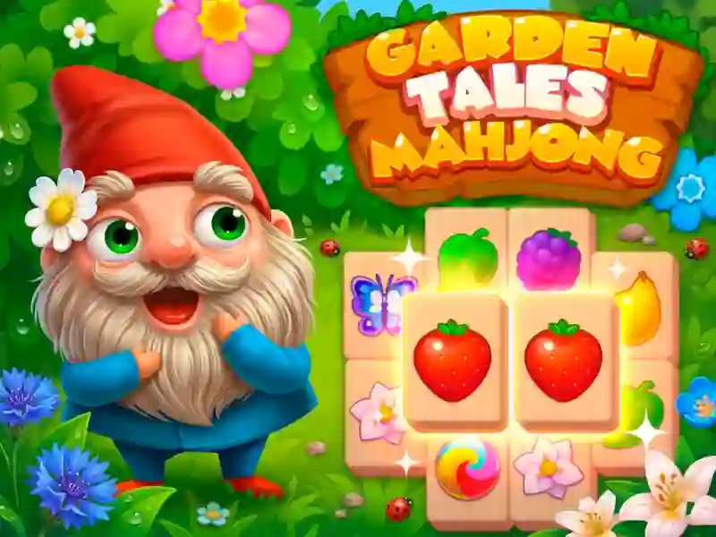 Gêm Garden Tales Mahjong ar-lein