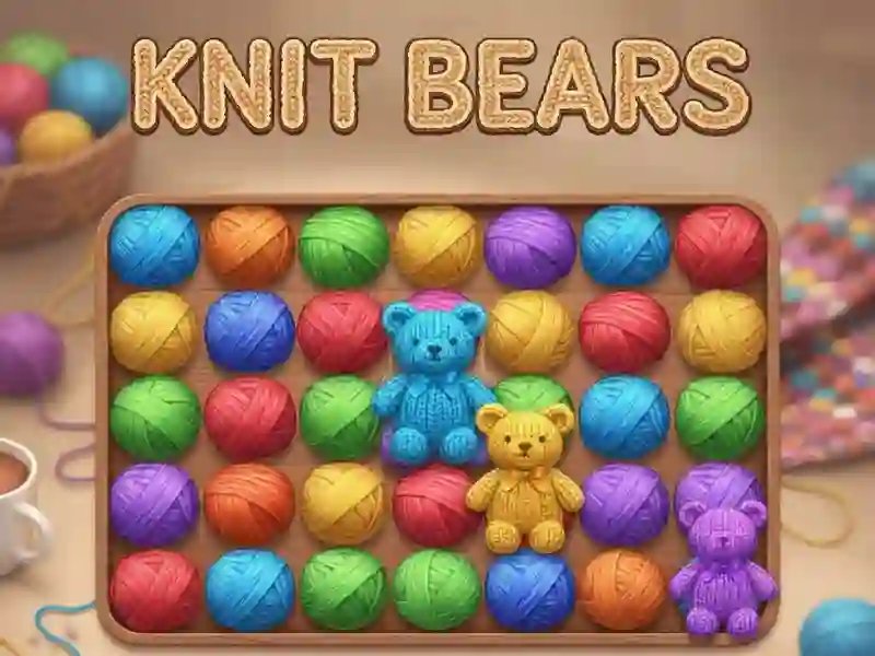 Gêm Knit Bears ar-lein