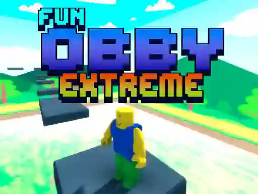 Gêm Fun Obby Extreme ar-lein