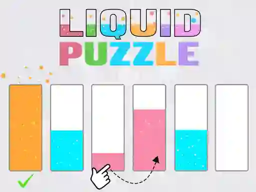 Gêm Liquid Puzzle ar-lein
