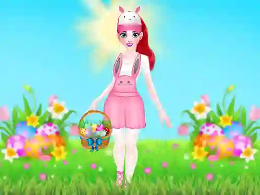 Gêm Princess Easter Hurly Burly ar-lein