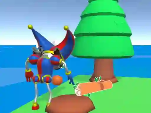 Gêm Digital Circus Town Builder ar-lein