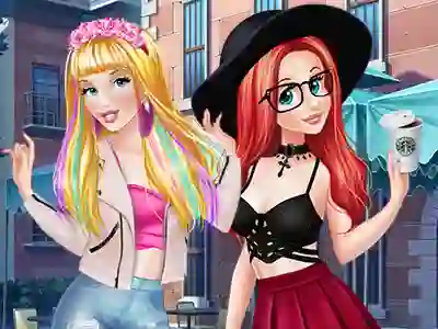 Gêm 100 Crop Top Looks for Princess ar-lein
