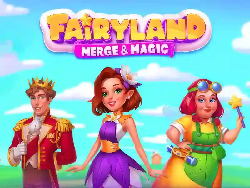 Gêm Fairyland Merge & Magic ar-lein