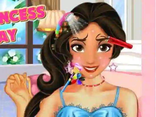 Gêm Latina Princess Spa Day ar-lein