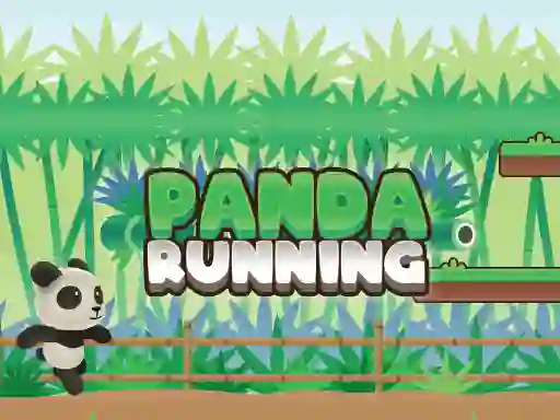 Gêm Panda Running ar-lein