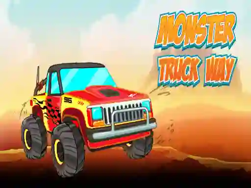 Gêm Monster Truck Way ar-lein