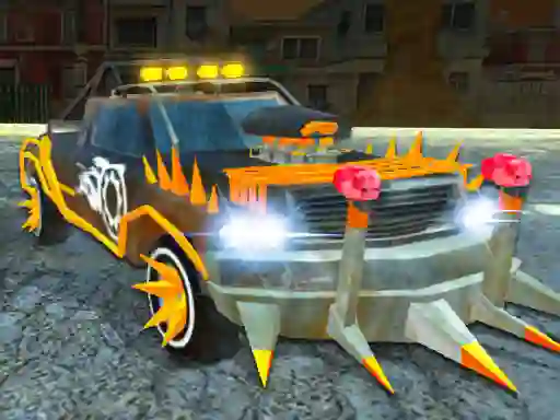 Gêm Desert City Stunt ar-lein