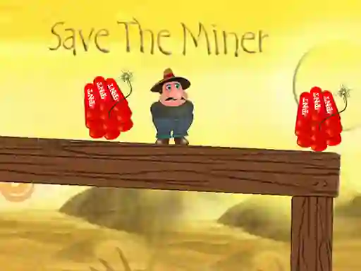 Gêm Save The Miner ar-lein