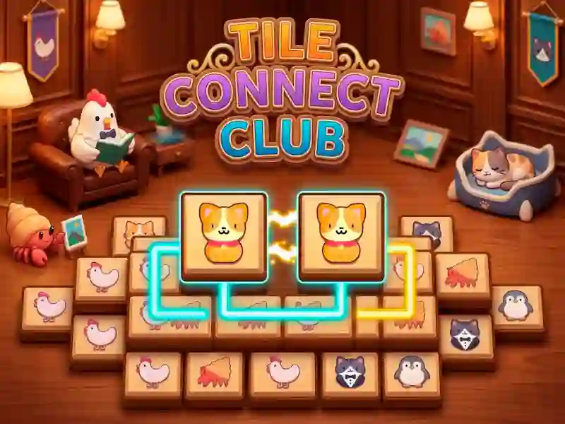 Gêm Tile Connect Club ar-lein