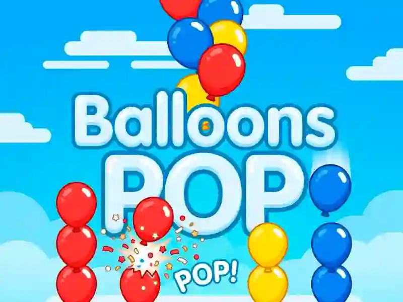 Gêm Balloons Pop ar-lein