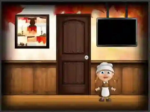 Gêm Amgel Thanksgiving Room Escape 9 ar-lein