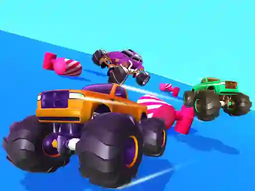 Gêm Fall Cars Ultimate Knockout Race ar-lein