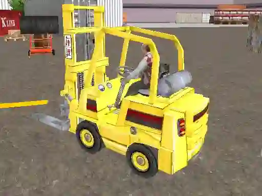 Gêm Driving Forklift Simulator ar-lein