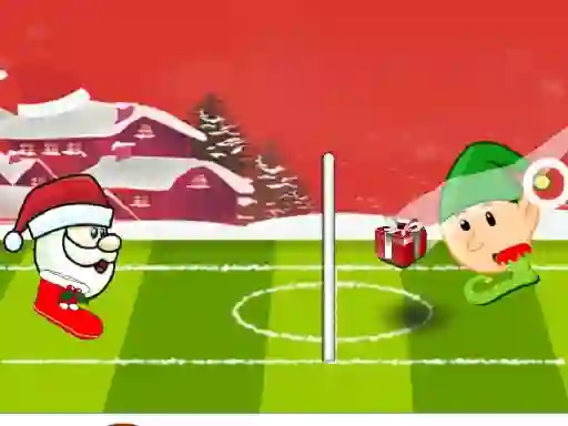 Gêm Santa winter head soccer ar-lein