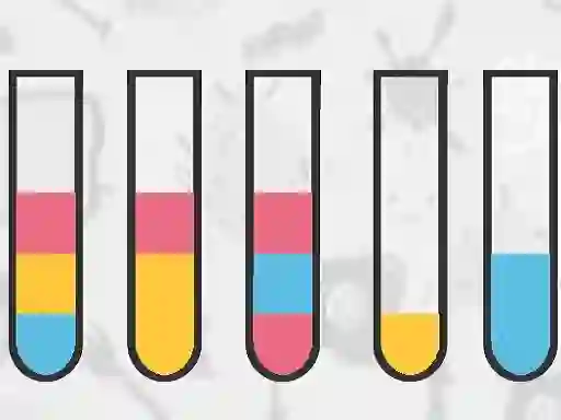 Gêm Water Color Sorting ar-lein