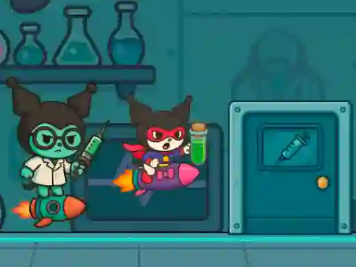 Gêm Kitty Kuro Lab Escape ar-lein