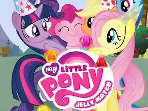 Gêm My Little Pony Jelly Match ar-lein