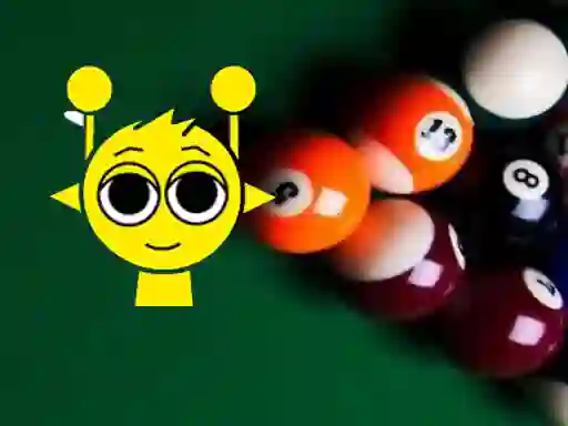 Gêm Sprunki 2Players Billiard ar-lein