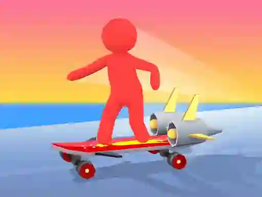 Gêm Crazy Skate Race ar-lein