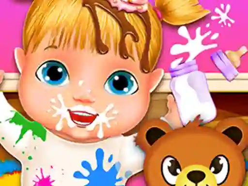 Gêm Lina Babysitter ar-lein