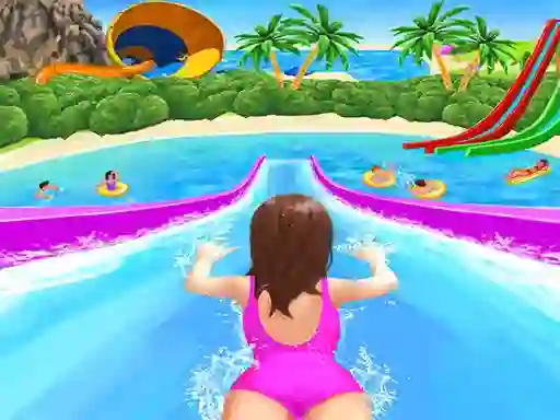 Gêm Dora Rush Water Park ar-lein