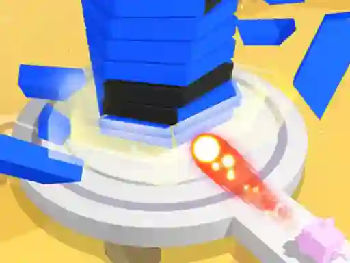 Gêm Stacky Tower Break 3D ar-lein