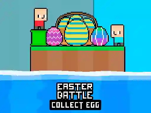 Gêm Easter Battle Collect Egg ar-lein