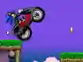Gêm Sonic Ninja Motobike ar-lein