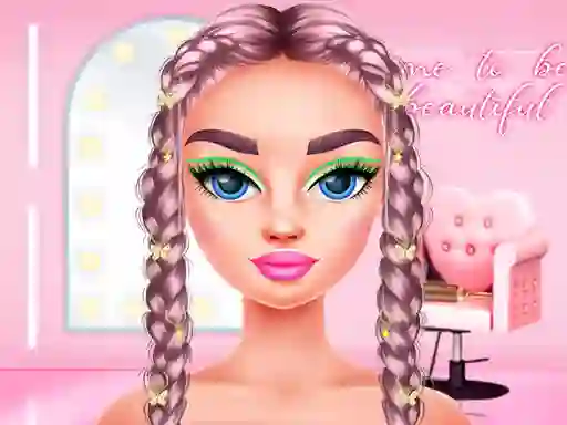 Gêm TicToc Braided Hairstyles ar-lein