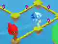Gêm Fire Baby Chases Ice Baby ar-lein