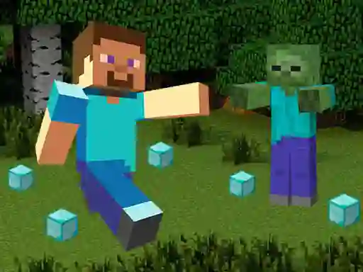 Gêm Pixelcraft Hidden Diamond Blocks ar-lein
