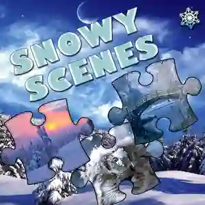 Gêm Jigsaw Puzzle: Snowy Scenes ar-lein