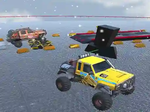 Gêm Xtreme Offroad Truck 4x4 Demolition Derby ar-lein