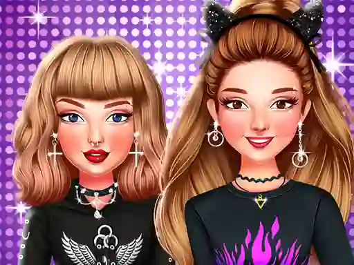Gêm Celebrity E-Girl Fashion ar-lein
