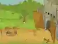 Gêm Mushroom Haboom: Battle for pine ar-lein