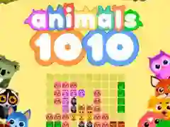 Gêm 1010 Animals ar-lein