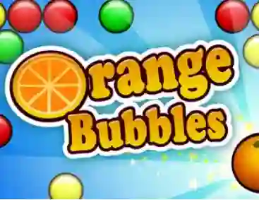 Gêm Orange Bubbles ar-lein