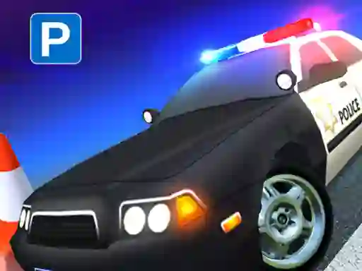 Gêm US Police Car Parking ar-lein