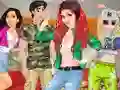 Gêm Princesses Chic House Party ar-lein