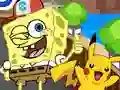 Gêm SpongeBob Pokemon Go ar-lein