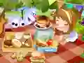 Gêm Elsa Princess Picnic ar-lein