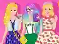 Gêm Barbie Weekend Outfit ar-lein