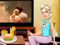 Gêm Princesses Movie Evening ar-lein