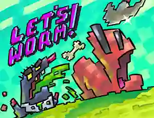 Gêm Let's Worm! ar-lein