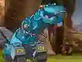 Gêm Dinotrux builder create & print ar-lein