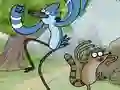 Gêm Regular show spot the difference ar-lein