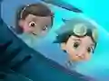 Gêm Rusty Rivets Rusty Dives In ar-lein